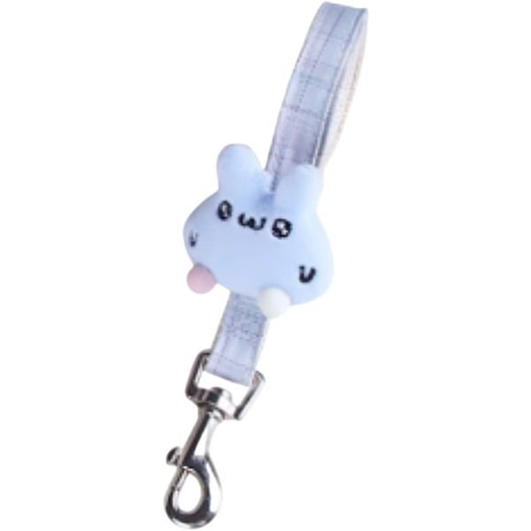 Adjustable Cat Leash Pet Small Dog Leash Dog Shaped Harness-Blue