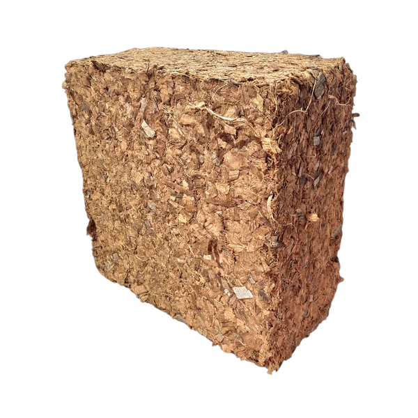 Coir Husk 25mm Chips/Reptile Bedding - 5kg Buffered Block
