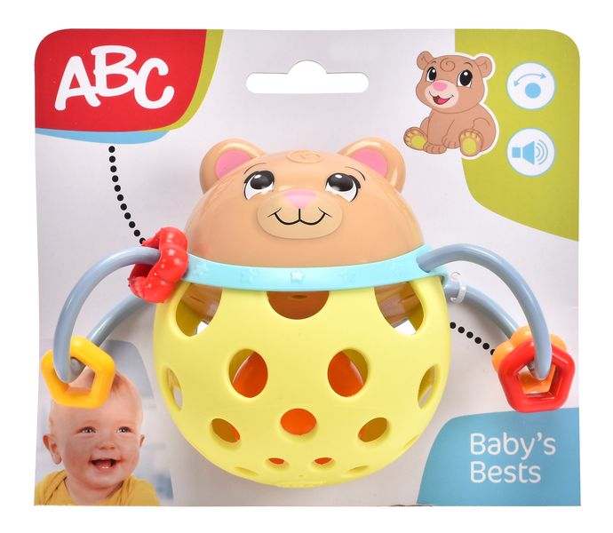 ABC Rattling Ball Bears, 2 assorted blind pack