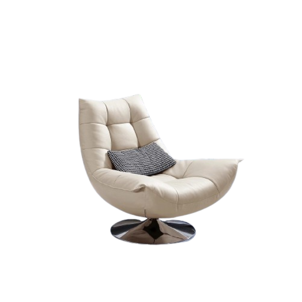 Premium Swivel Lounge Chair - Plush Cushioning &amp; Ergonomic Design