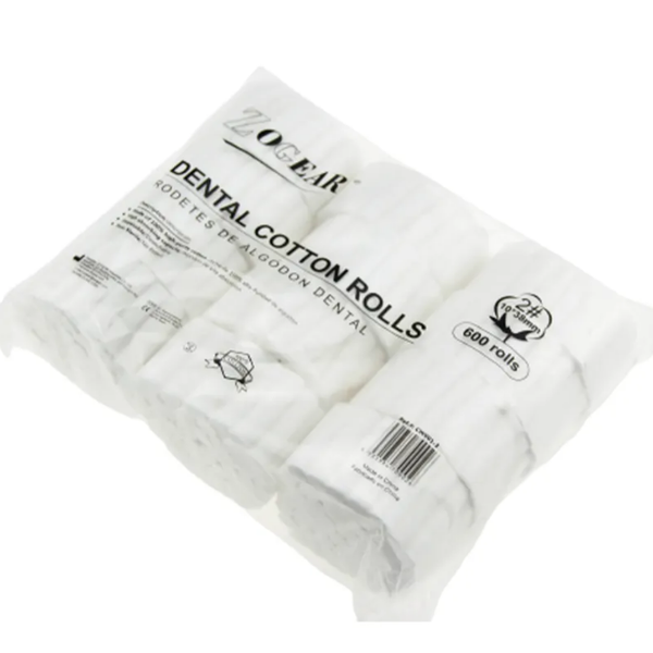 Zogear 10 x 38mm Dental Cotton Rolls 600s