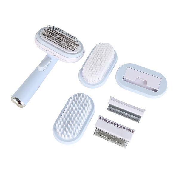 Multi-function 5 in 1 pet comb massage comb