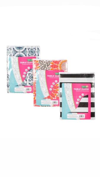 Vinyl Table Cloths - Flannel Back - Set of 3