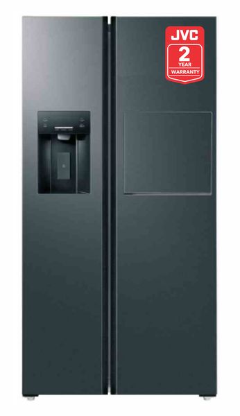 JVC 730L Side-by-Side Frost Free Refrigerator/Freezer,Water &amp; Ice Maker