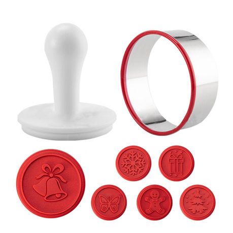 Cookie cutter stamp mold top