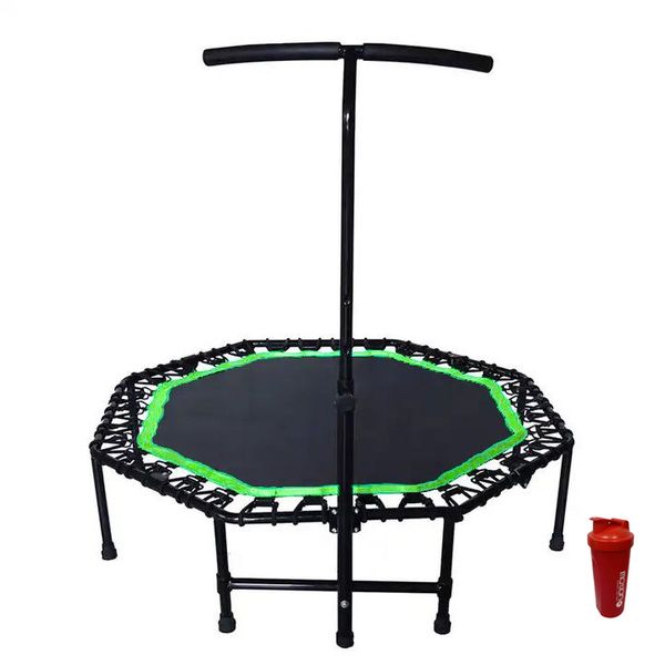 48 Inch Fitness Trampoline with Adjustable Handle