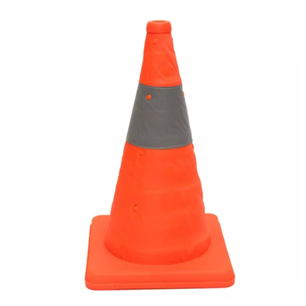 40cm Foldable Road Safety Collapsible Cone - Orange