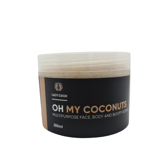 Lady Dash - Oh My Coconuts - Booty Body Scrub and Wash