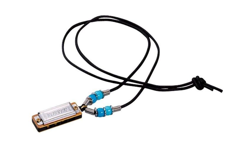 Hohner Harmonica Necklace - Blue