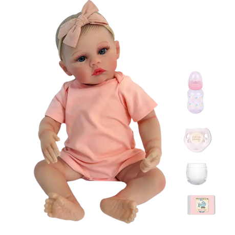 Meadow Full silicone Vinyl Body 3D Skin with Visible Veins Doll Image