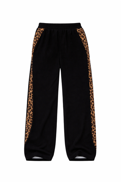 Secret Shield Bold Contrast Leopard Joggers