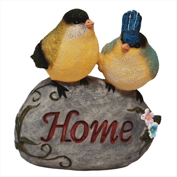 Simulated Stone Bird Garden Decorated Resin Animal Figurines Statue B