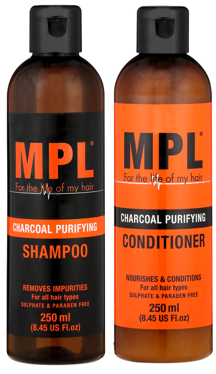 Charcoal Shampoo + Conditioner Twin Pack 250ml