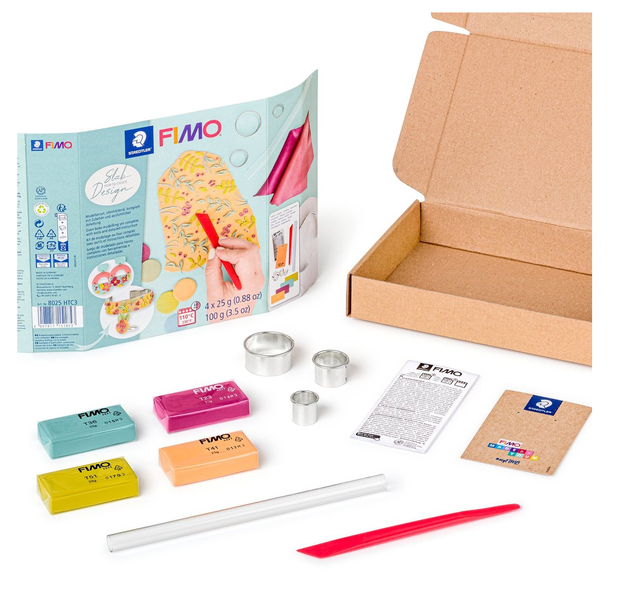 Staedtler FIMO Oven - Bake Modelling Clay HTC Slab Design