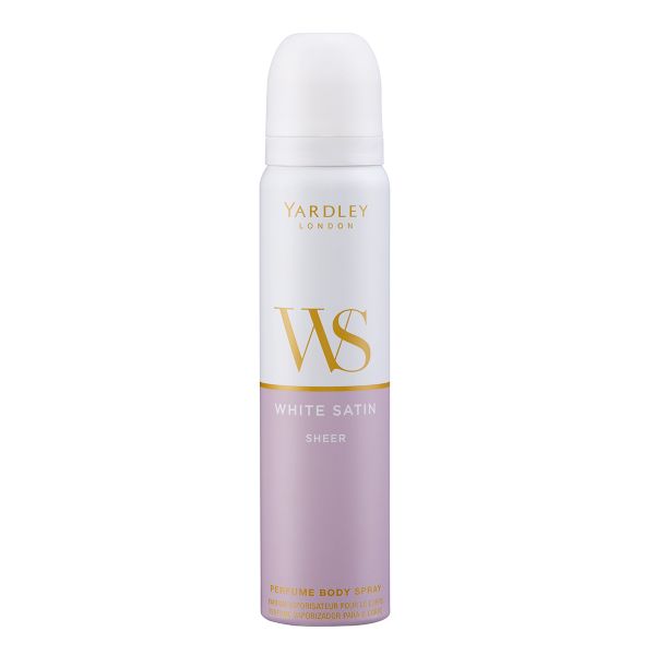 Yardley White Satin Sheer Perfume Body Spray 90ml