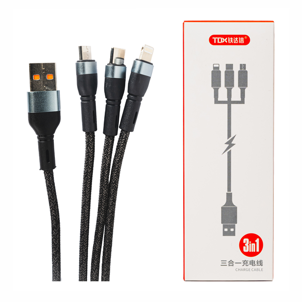 Three-in-One Data Cable