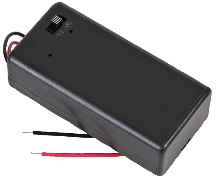 Multicomp Pro (MP000378) Battery Box, Switched, Wired, 1 x PP3
