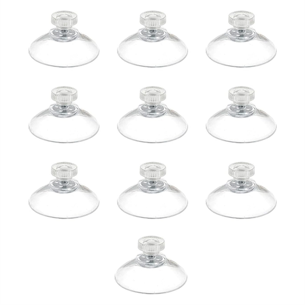 40mm Suction Cup with M4-Screw and Knurled Nut 10Piece