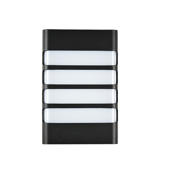 MrUL- Outdoor Led Bulk Head Lamp Black f846