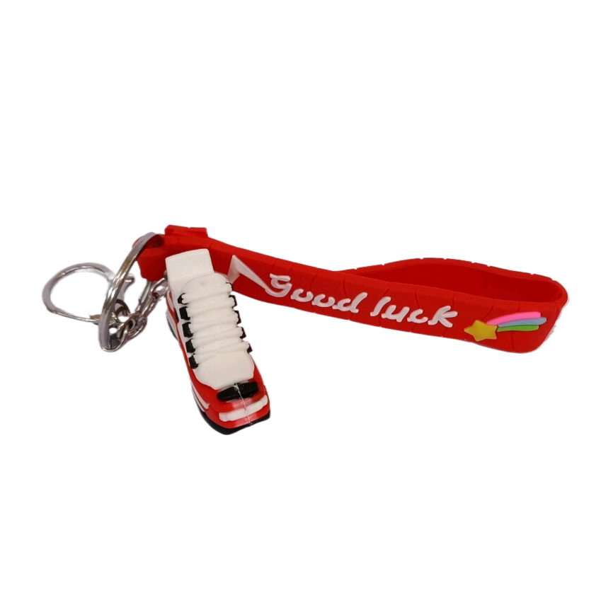 Mini Sneaker Keychain 3D Key Ring-Red Shop Get it