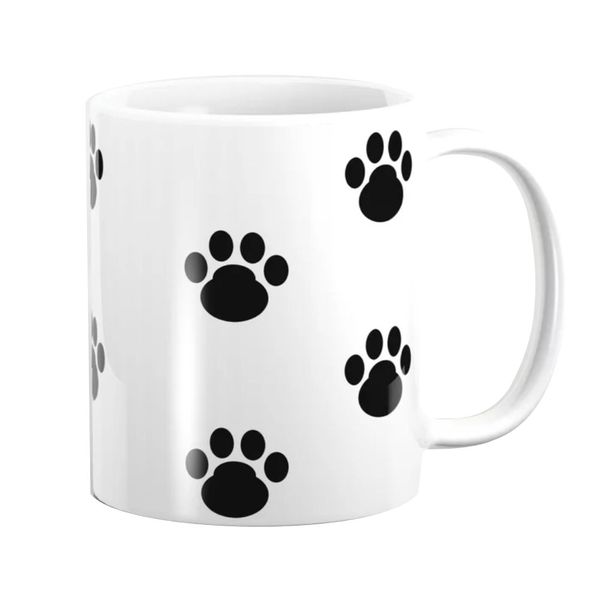 Pappa Joe Mug - Puppy Paw Prints