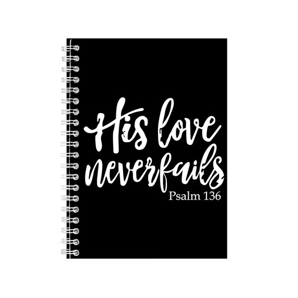 Christian 2 Notebook Gift Idea Writing Book Notepad Pad 39