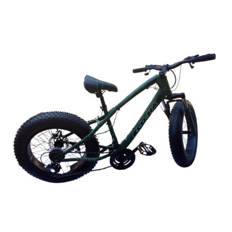 Echo ha 20 inch Fat Tire Bicycle - Camo Green Image