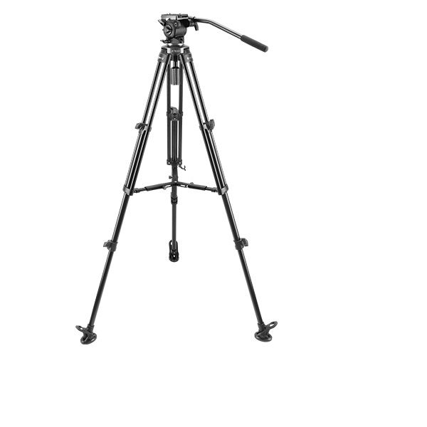 E-image EK630 Professional Tripod Stand Kit with Fluid Head