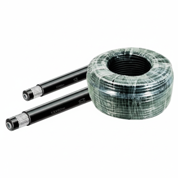 Durable 13mm x 60m Rubber Air Compressor Hose - High Pressure