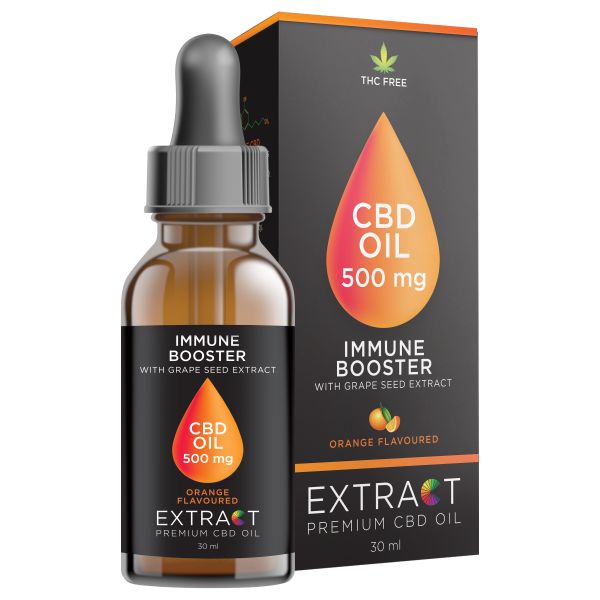 Extract 500mg Premium CBD Oil - Immune Booster - 30ml