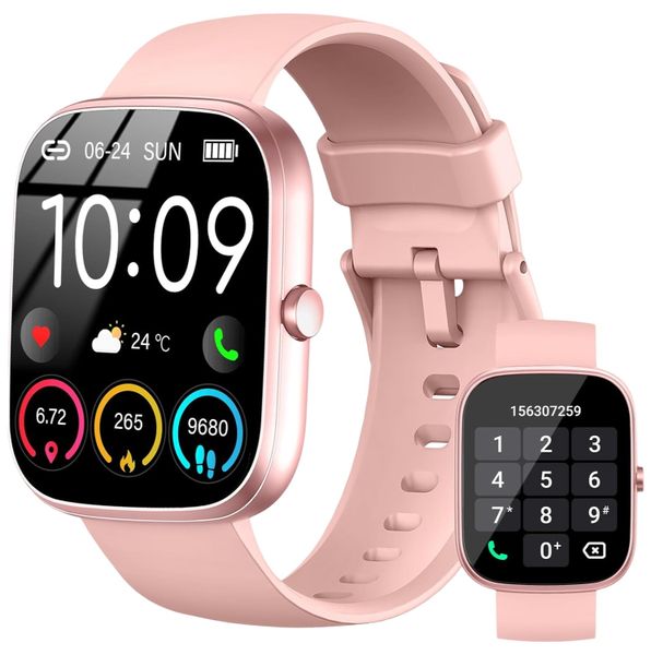 Smart Watch Women, Answer/Make Calls Watch, 1.91" Smartwatches with Heart