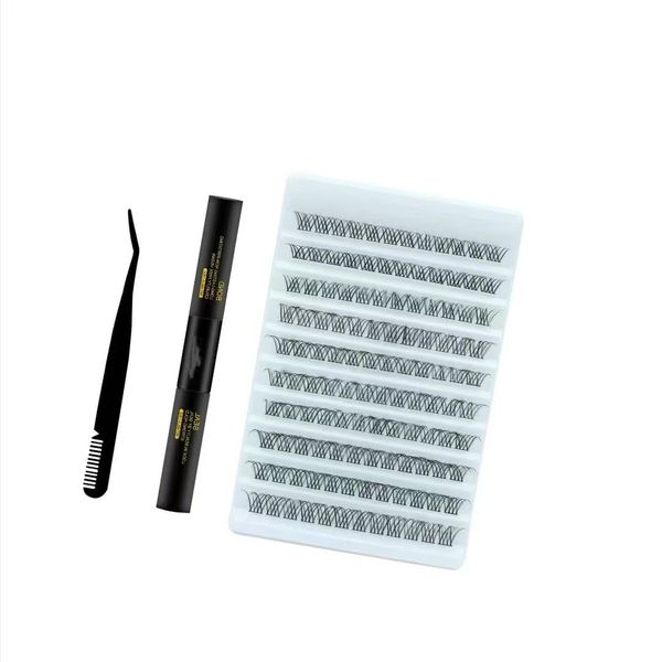 DIY Segmented False Eyelashes, 120Pieces8-16 mm Lash Curling