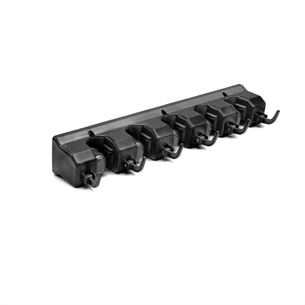 Mop and Broom Holder Wall Mounted Organizer-Mop and Broom Storage Tool Rack