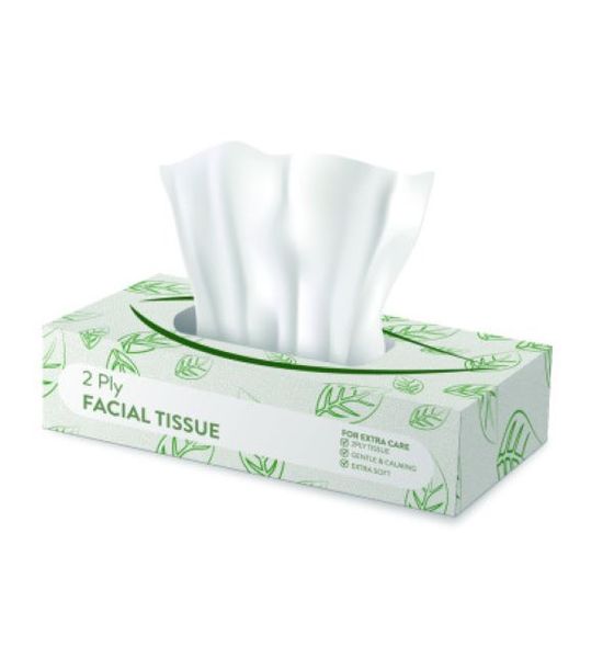 3 pack - 2ply White Premium Facial Tissues