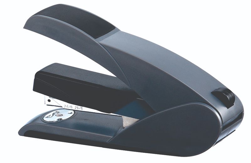 Parrot Black Light Touch Plastic Stapler