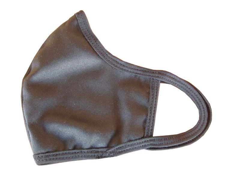 Reusable Fabric Face Mask - Black image