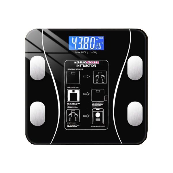 Trendworld Digital Smart Bluetooth Body Weight & BMI Scale | Shop Today ...