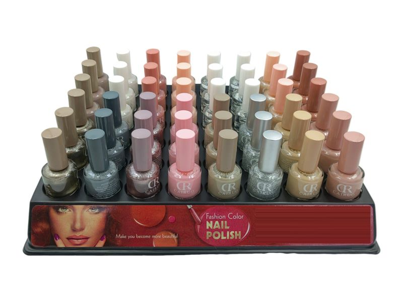 48 Piece 18ml Fashion Colour Nail Polish - Assorted