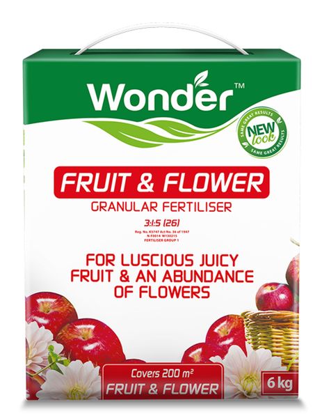 Wonder Fruit &amp; Flower 3:1:5 Fertiliser 6kg