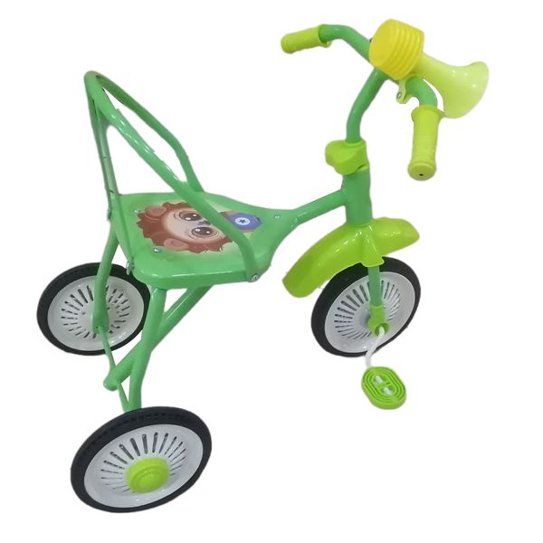 Kids Steel Tricycles - Lime Green