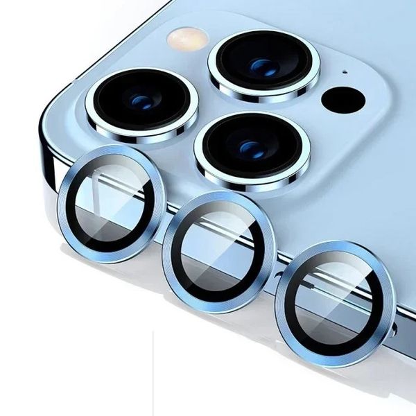 Camara lens Protector Compatible With I Phone 13 Pro Max - Blue