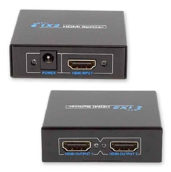 2 Port HDMI Splitter Adapter