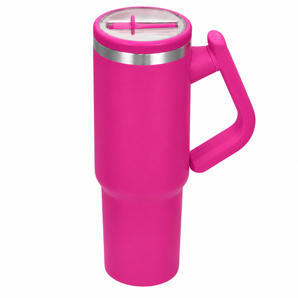 1200ml Stainless Steel Vacuum Insulated Tumbler with Rotating Handle