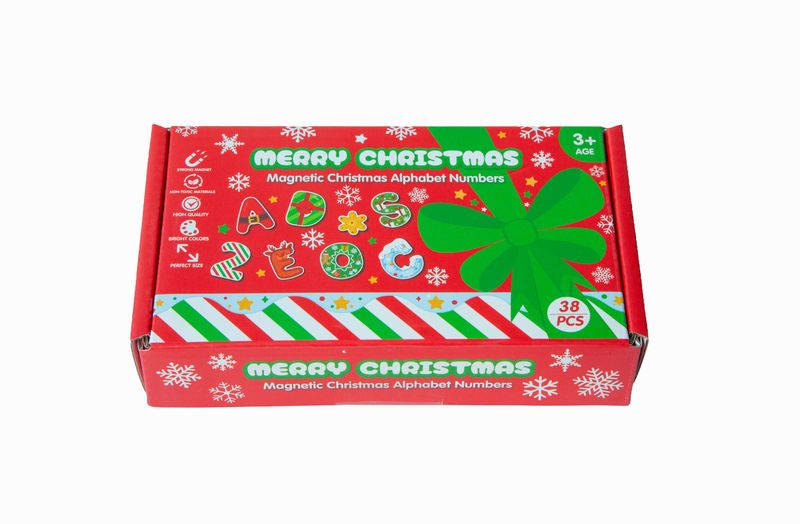 Christmas Fridge Magnets Set - 38 Piece
