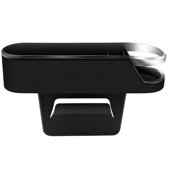 Car Seat Gap Organiser with Cup Holder| Console Storage Box |Universal Fit