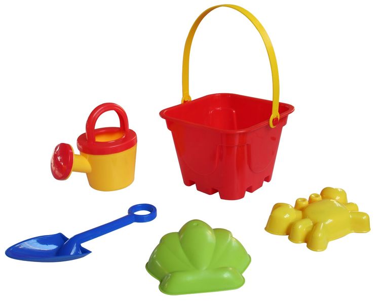 Beach Bucket Set - Castle Bucket 5 Piece