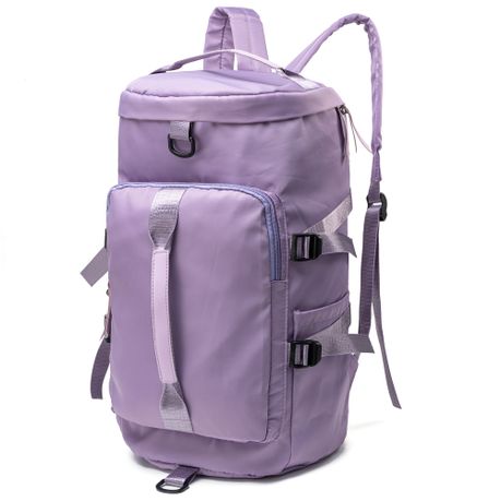 Women Backpack Travel Luggage Bag with Shoe Compartment 28L