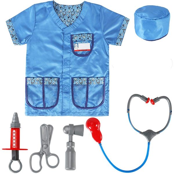 Children Role Play Costume Veterinarian
