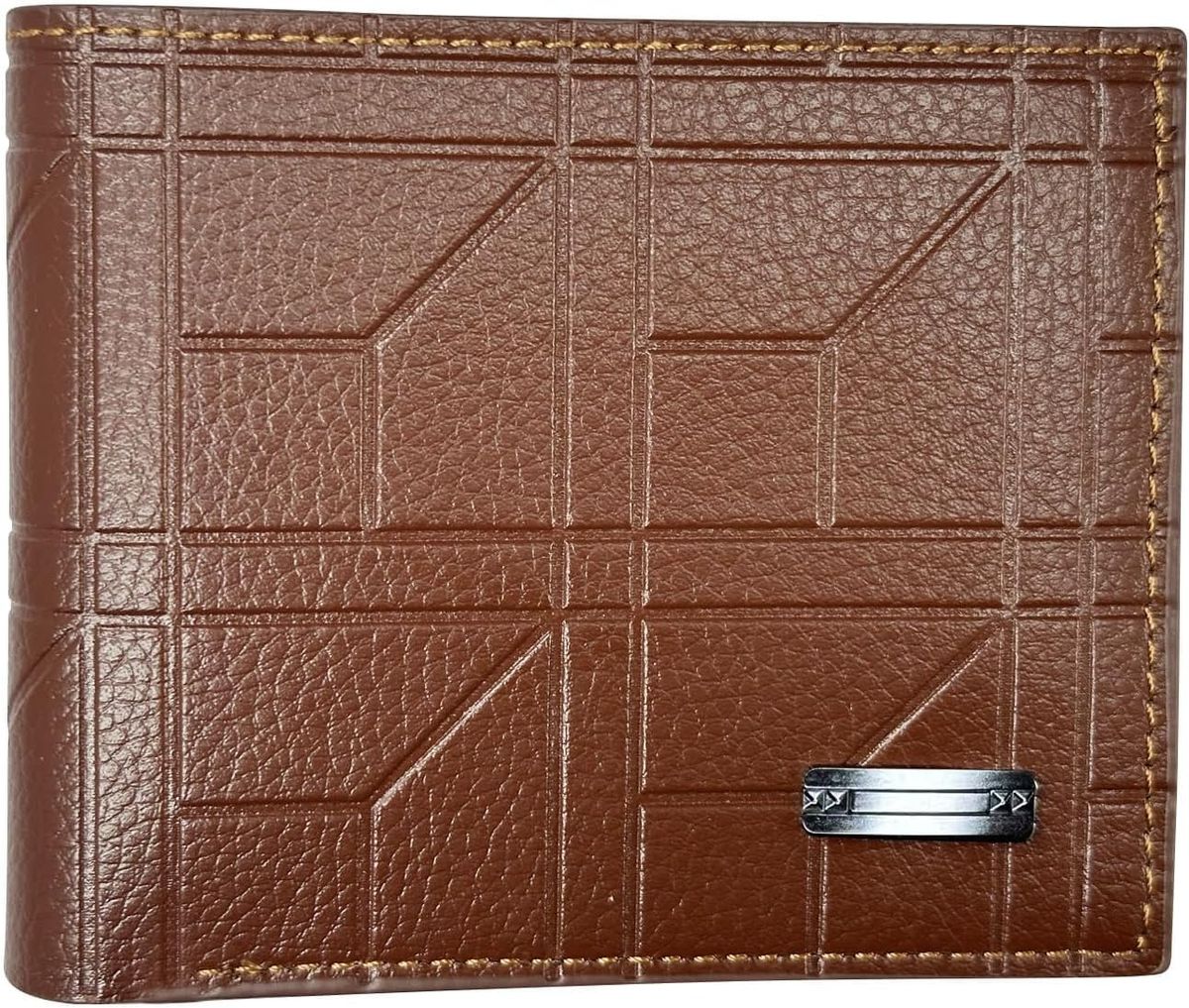 Men's PU Leather Wallet, Large Capacity Multi-card Slot Wallet, Ideal Gift