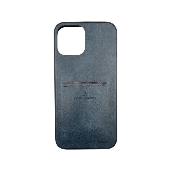 Stylish Leather Card Holder Pouch Case For iPhone 12 Pro Max